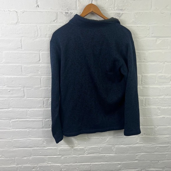 Woodland Trail Men's Quarter-Zip Pullover Sweater Solid Black Size Medium - Picture 1 of 3